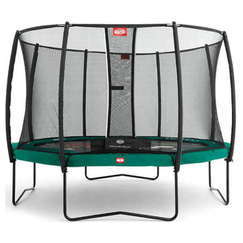 Купити Батут  Berg Champion Tattoo 14 Ft 430 см Green + сітка Comfort у Києві - фото №1
